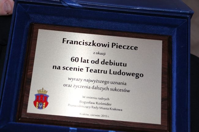 Franciszek Pieczka w Nowej Hucie