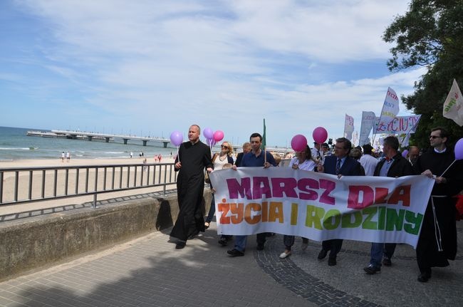 Marsz dla Życia i Rodziny w Kołobrzegu