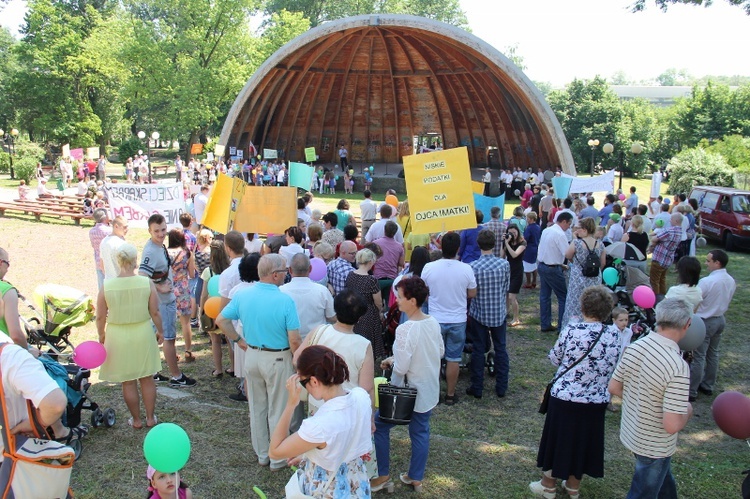 IV Marsz dla Życia i Rodziny - Wodzisław Śl. 2015