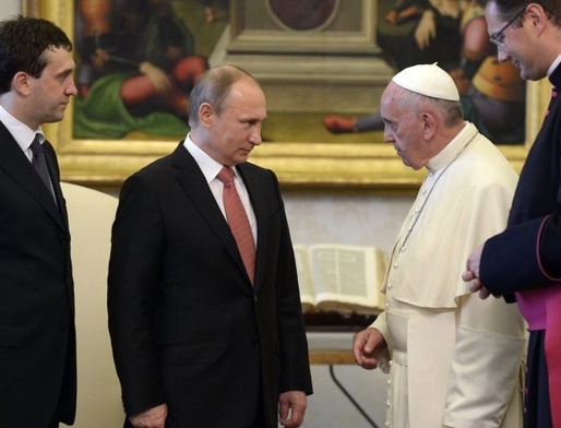 Franciszek i Władimir Putin