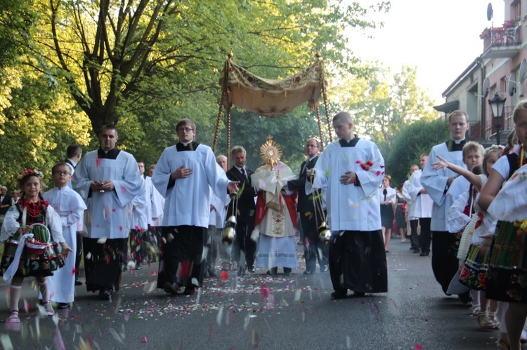 Zakończenie oktawy Bożego Ciała w Łowiczu