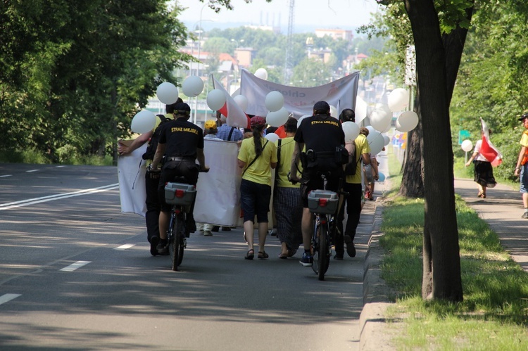 II Marsz dla Jezusa i Rodziny w Rudzie Śl.