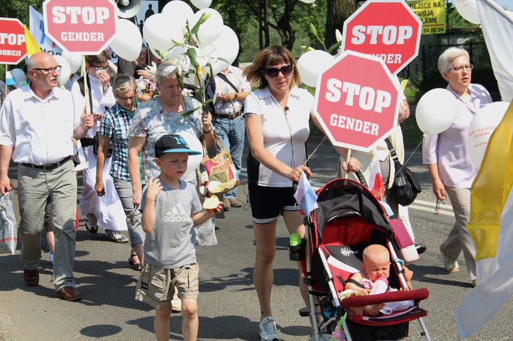 II Marsz dla Jezusa i Rodziny w Rudzie Śl.