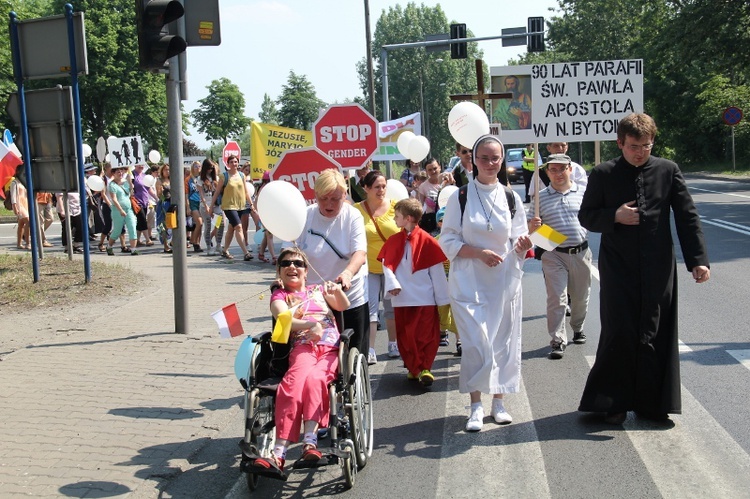 II Marsz dla Jezusa i Rodziny w Rudzie Śl.