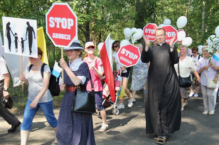 II Marsz dla Jezusa i Rodziny w Rudzie Śl.