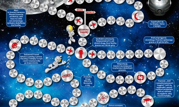 Gra planszowa "Mały kosmos"