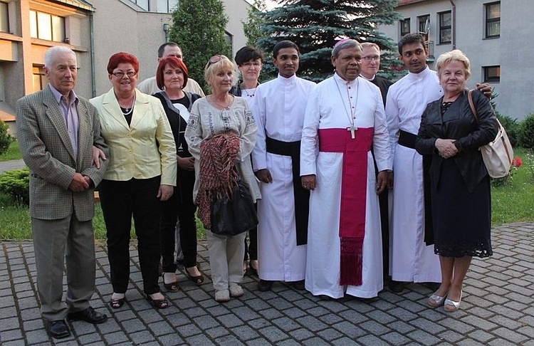 Bp Joseph Ponniah ze Sri Lanki na Złotych Łanach