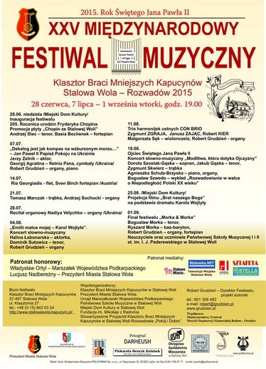 XXV Festiwal Muzyczny