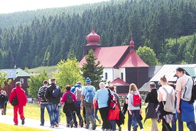  W poprzednich latach  na Mszy świętej  praktycznie nie było Czechów.  W tym roku było ich już  kilkunastu