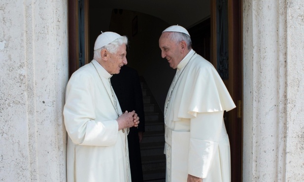 Franciszek odwiedził Benedykta