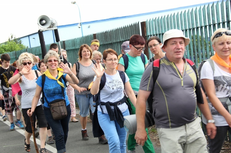 Pielgrzymka parafii Leszczyny i Skrzyszów