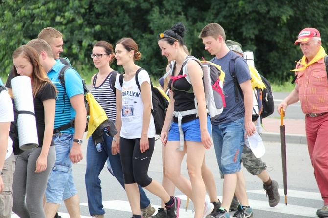 Pielgrzymka parafii Leszczyny i Skrzyszów