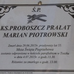 Pogrzeb śp. ks. Mariana Piotrowskiego cz. 1