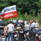 Przed paradą motocyklową