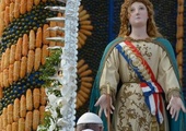 Papież Franciszek w sanktuarium maryjnym Caacupé