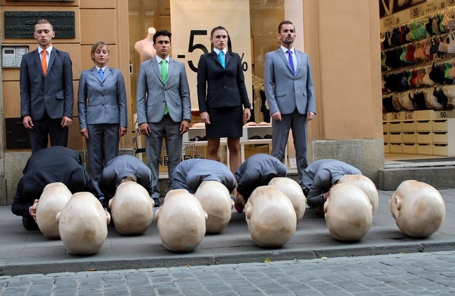 Festiwal teatrów ulicznych w Krakowie - niedziela