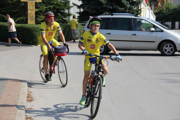 Rowerami na Jasną Górę