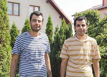 Firas (z lewej) i Fadi chcą jak najszybciej nauczyć się języka polskiego i znaleźć pracę