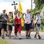 70. Pielgrzymka Rybnicka - dzień pierwszy - w drodze