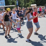 70. Pielgrzymka Rybnicka - dzień drugi - w tańcu