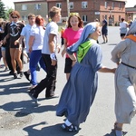 70. Pielgrzymka Rybnicka - dzień drugi - w tańcu