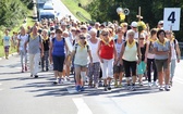 70. Pielgrzymka Rybnicka - dzień drugi - w drodze