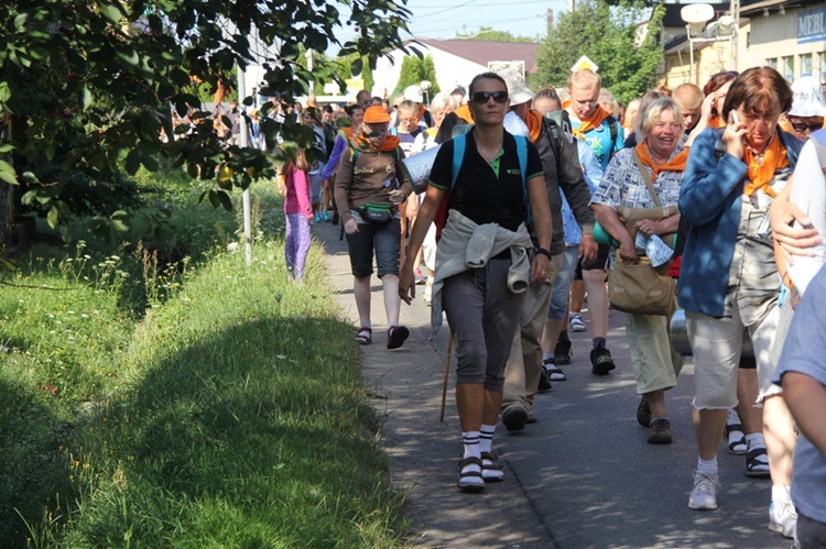 70. Pielgrzymka Rybnicka, dzień trzeci w drodze