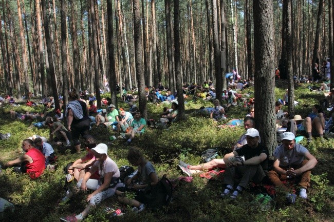 Jak lasy, to i leśny kościół 