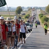 Pielgrzymi w mieście wież i róż