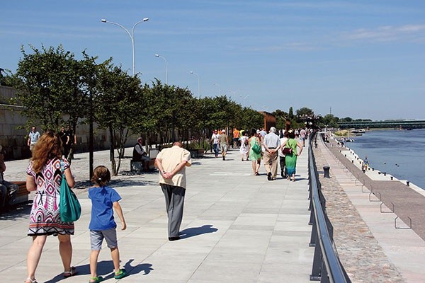 Promenada to pierwszy etap przebudowy nadwiślańskich terenów