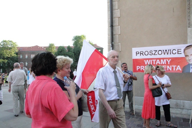 Prezydent Andrzej Duda na Wawelu
