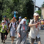 Powitanie pielgrzymów w Kończycach Wielkich