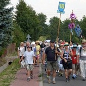 Skarżyska kolumna pieszej pielgrzymki diecezji radomskiej