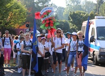 14. Pielgrzymka Dekanatu Czechowickiego w drodze na Jasną Górę