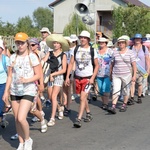 Opoczyńska kolumna pieszej pielgrzymki diecezji radomskiej