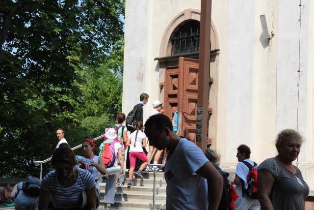 Oświęcimscy pielgrzymi u św. Antoniego w Gołonogu