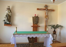 Wnętrze kaplicy w Domu św. Elżbiety w Kwidzynie 