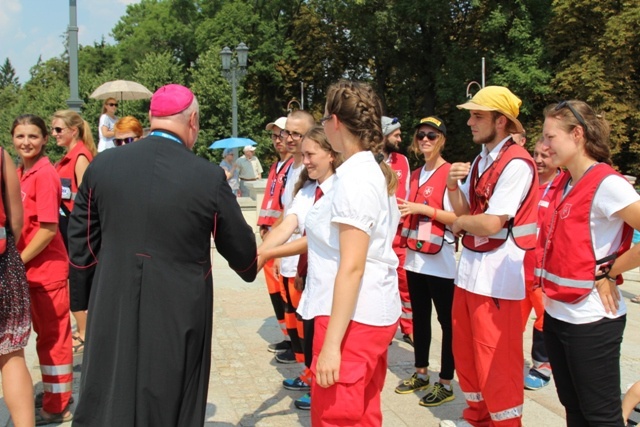 Powitanie pielgrzymów bielsko-żywieckich A.D. 2015 - cz. 1