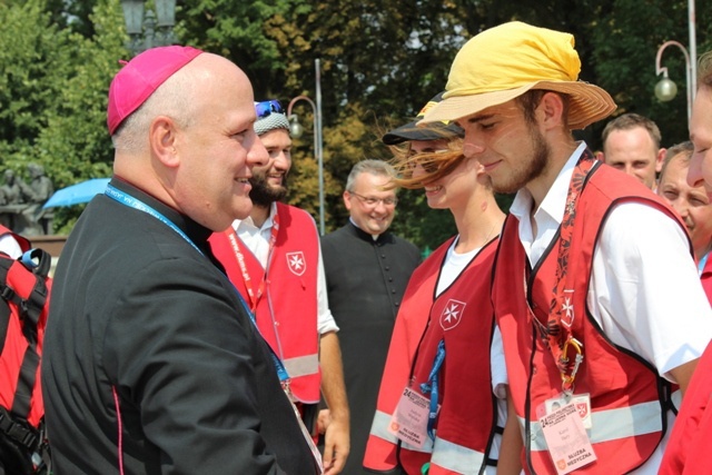 Powitanie pielgrzymów bielsko-żywieckich A.D. 2015 - cz. 1