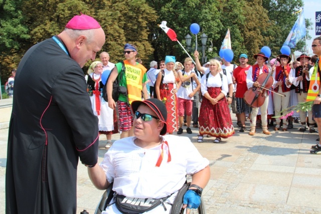 Powitanie pielgrzymów bielsko-żywieckich A.D. 2015 - cz. 1