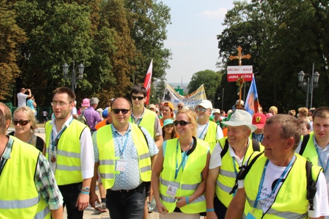 Powitanie pielgrzymów bielsko-żywieckich A.D. 2015 - cz. 1