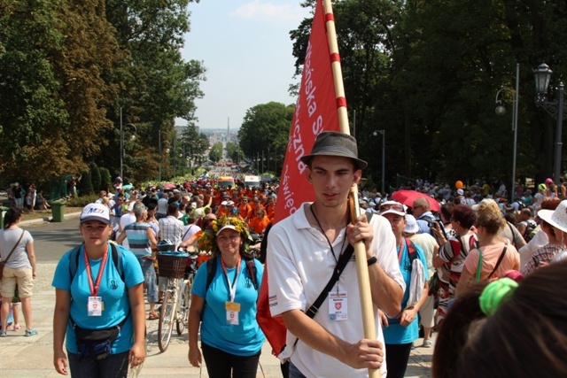 Powitanie pielgrzymów bielsko-żywieckich A.D. 2015 - cz. 1