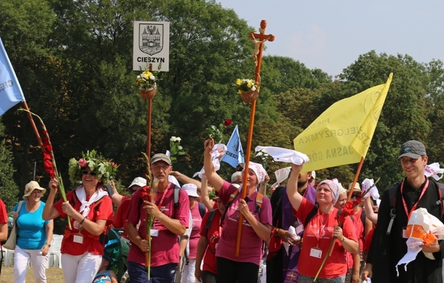 Powitanie pielgrzymów bielsko-żywieckich A.D. 2015 - cz. 2