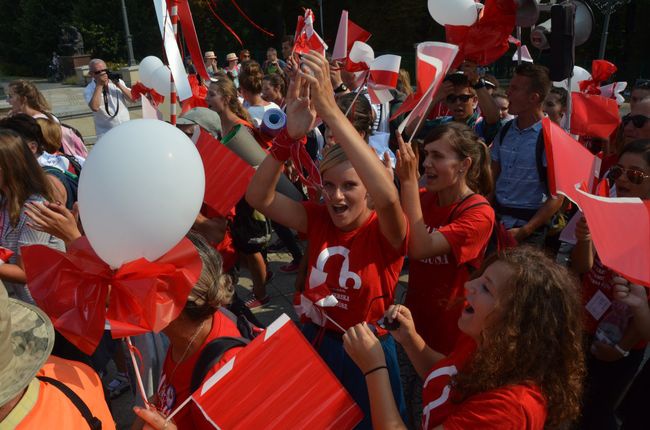 Pielgrzymi na Jasnej Górze