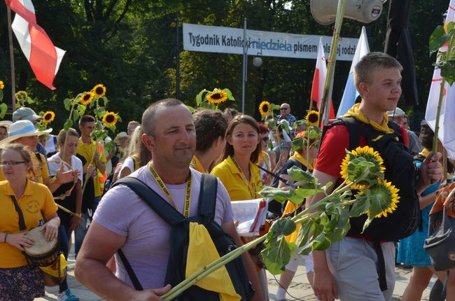 Pielgrzymi na Jasnej Górze