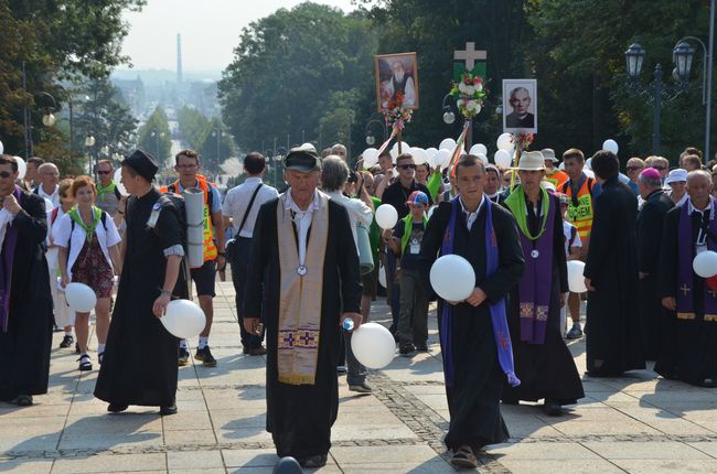 Pielgrzymi na Jasnej Górze