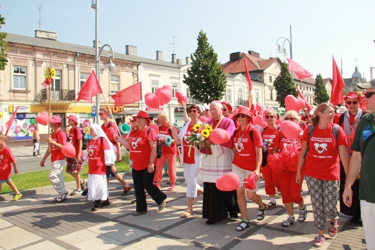 Wejście ŁPPM na Jasną Górę