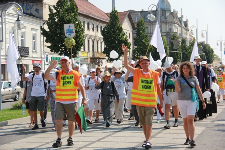 Wejście ŁPPM na Jasną Górę