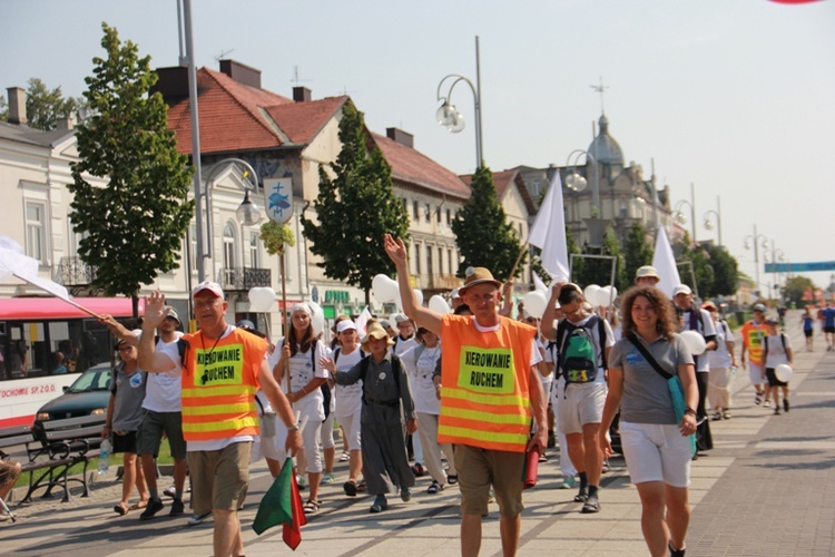 Wejście ŁPPM na Jasną Górę