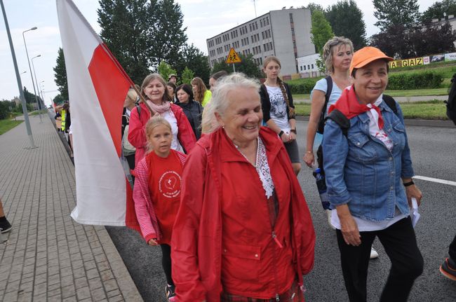 Wyjście pielgrzymki do Myśliborza